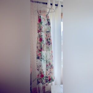 Fate Rubt Maxi Dress- Light Blue, Size M